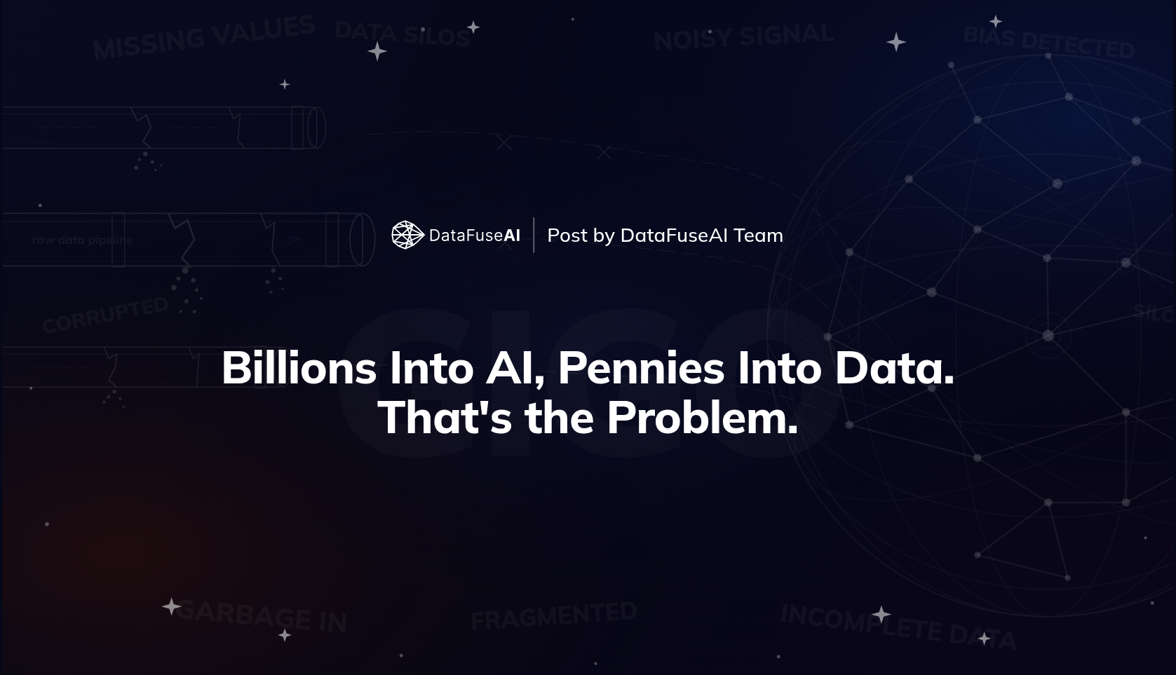 Billions Into AI, Pennies Into Data. That's the Problem.